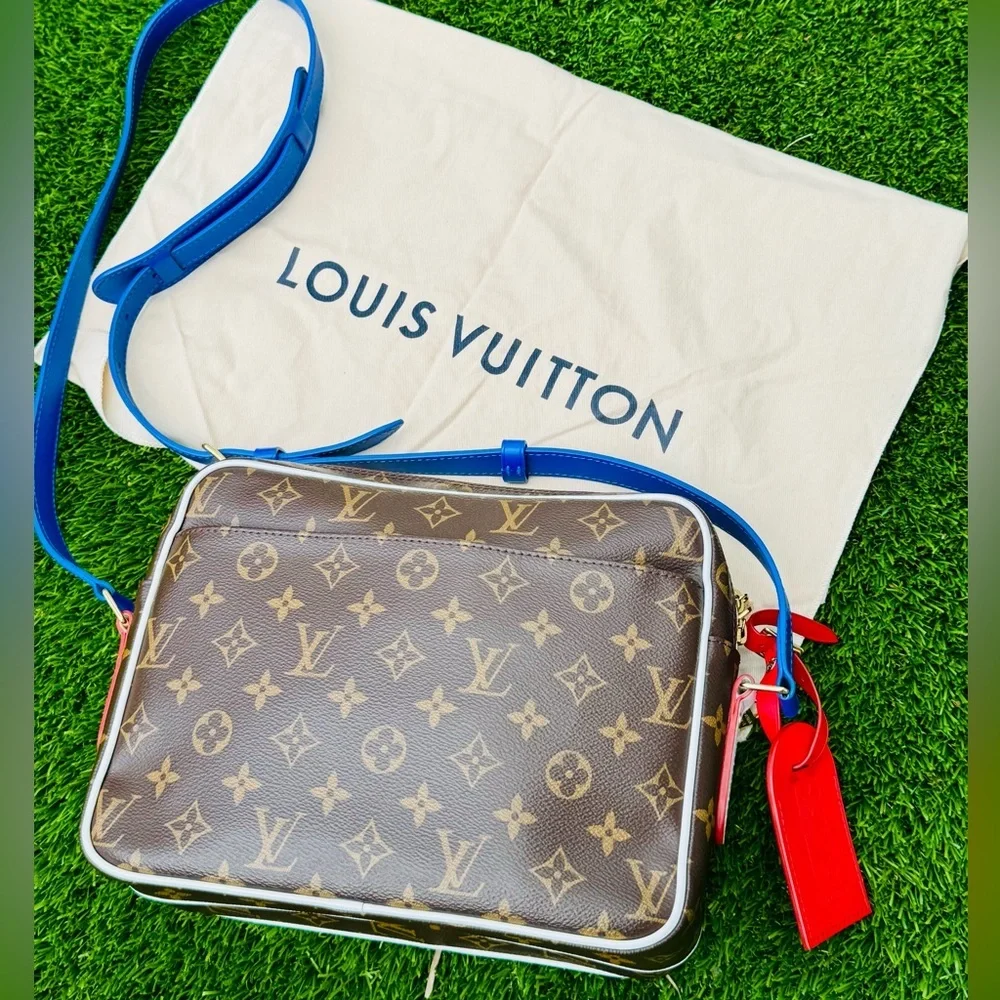 Louis Vuitton x NBA LV Bag Brown Nil Messenger Monogram Limited Edition!! - Picture 2 of 16